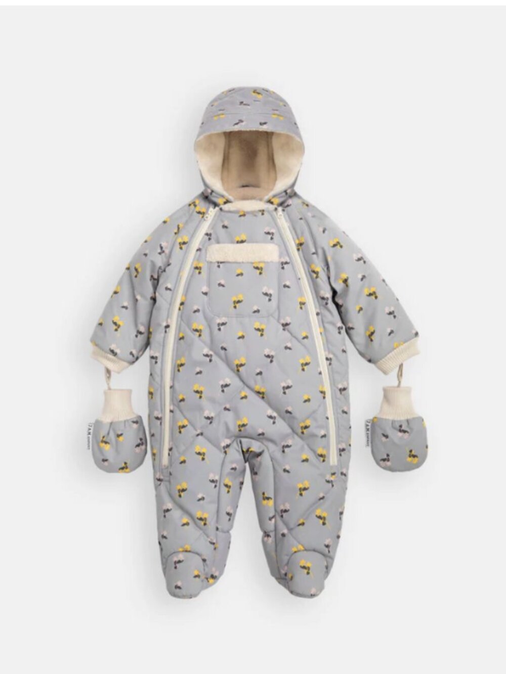 7AM Enfant Bebe Benji Snowsuit - Autumn Blossom